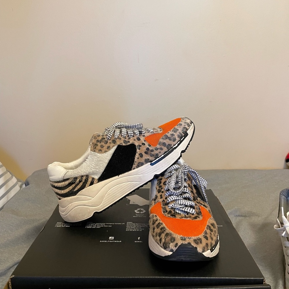 Spice leopard running sole sneaker from Vicki